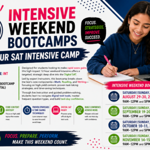 12-Hour SAT Intensive Camp