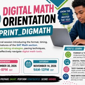 Digital Math Orientation
