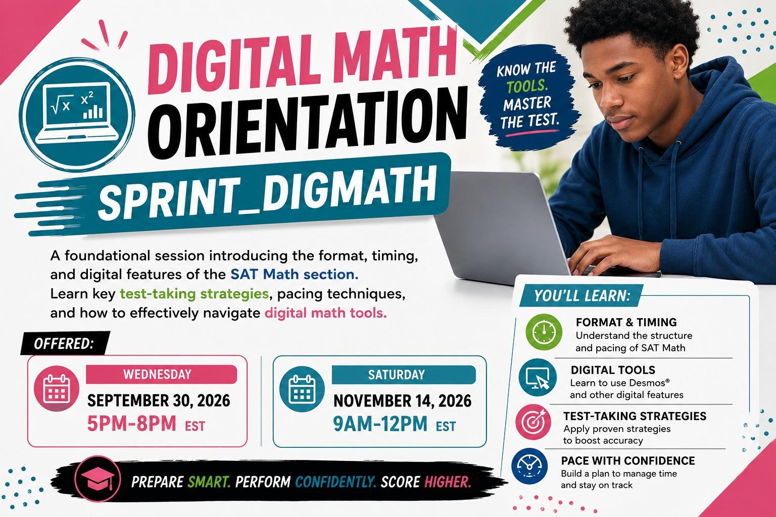 Digital Math Orientation
