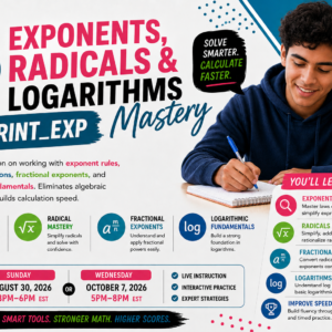 Exponents, Radicals & Logarithms